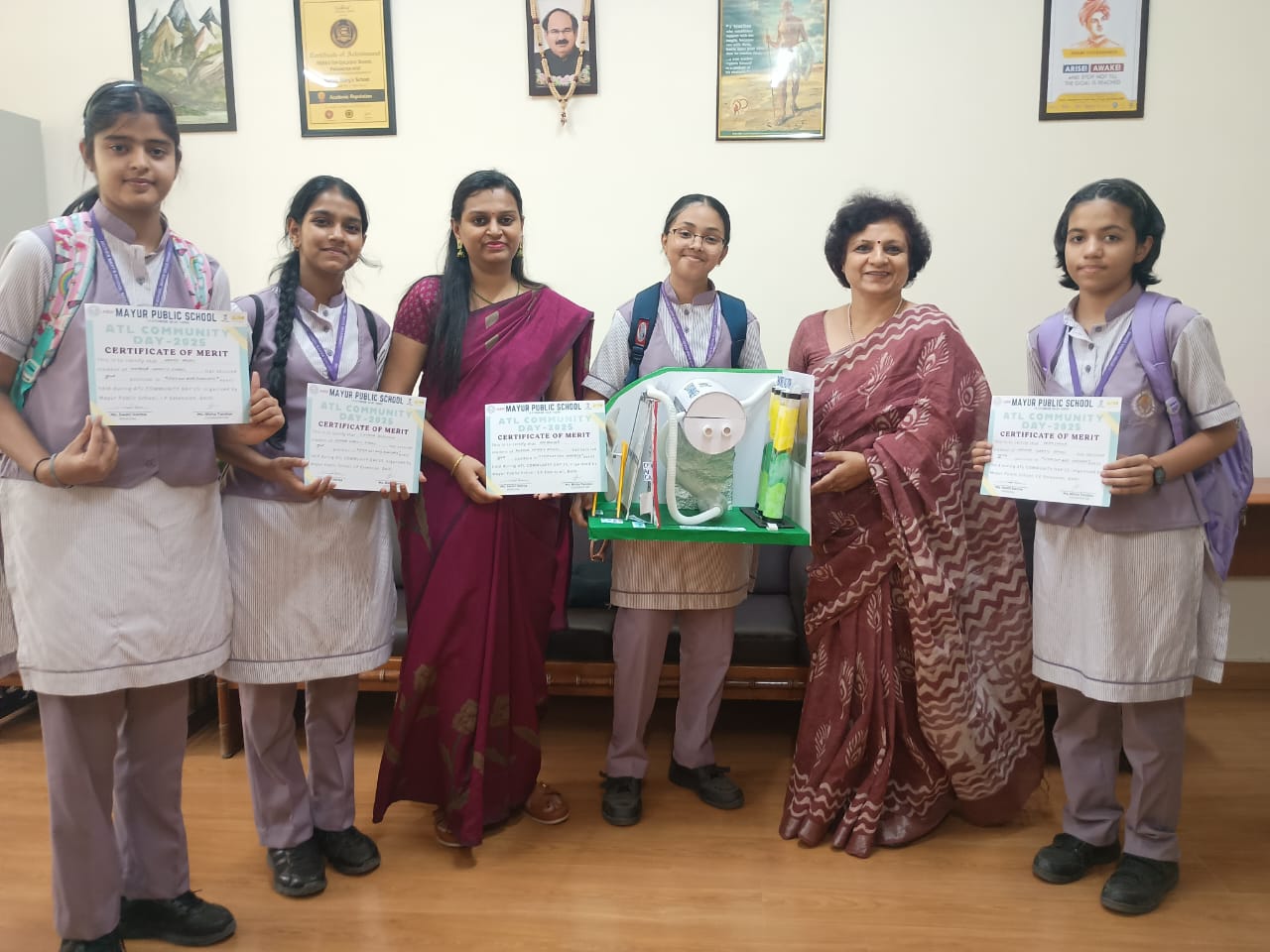 STUDENTS WIN 3RD POSITION AT ATL COMMUNITY DAY